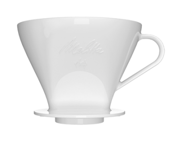 Porcelanowy drip do kawy 1x4 Melitta® - Biały