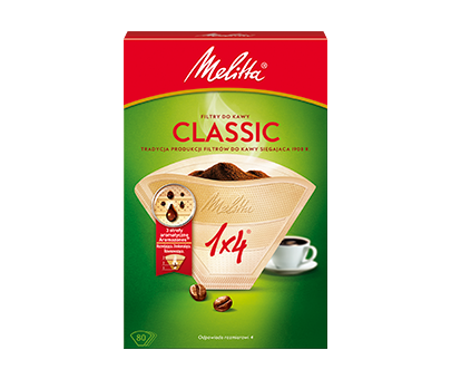 Filtry papierowe Melitta® Orginal 1x4 - 80 sztuk