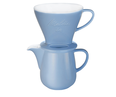 Zestaw do parzenia kawy typu Pour Over Melitta® - Błękitny 