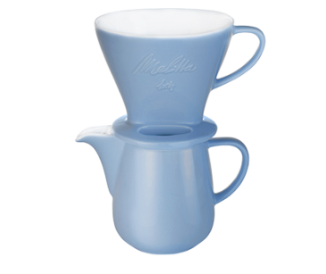 Zestaw do parzenia kawy typu Pour Over Melitta® - Błękitny