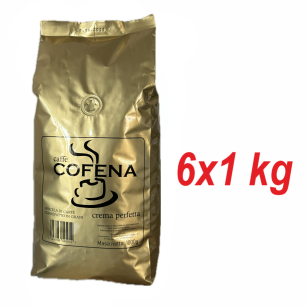 Kawa ziarnista COFENA CREMA PERFETTA 6X1KG (KARTON)