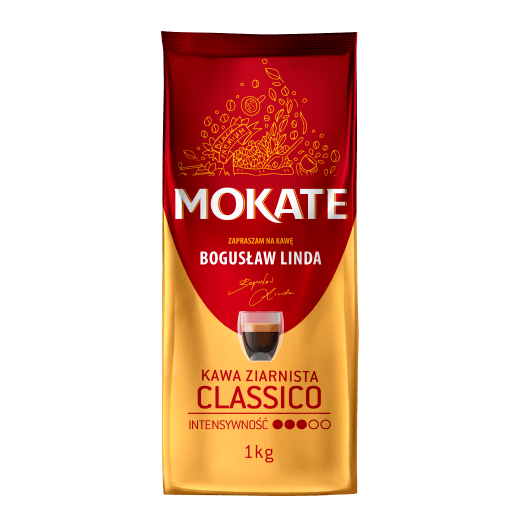 Kawa ziarnista MOKATE CLASSICO 1 KG