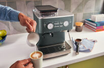 Ekspres kolbowy z młynkiem KitchenAid - juniper (5KES6551EJP) - 11