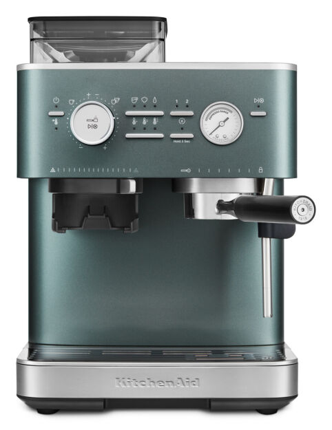Ekspres kolbowy z młynkiem KitchenAid - juniper (5KES6551EJP)