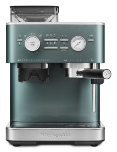 Ekspres kolbowy z młynkiem KitchenAid - juniper (5KES6551EJP)