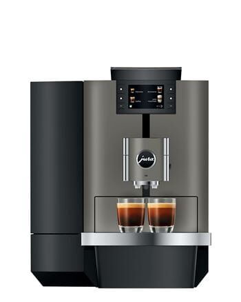 JURA X10c Dark Inox (EA) • stałe podłączenie do wody  • do 100 kaw dziennie