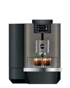 JURA X10c Dark Inox (EA) • stałe podłączenie do wody  • do 100 kaw dziennie