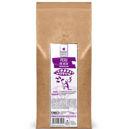 Kawa ziarnista BLUEBERRY ROASTERS Peru 1KG