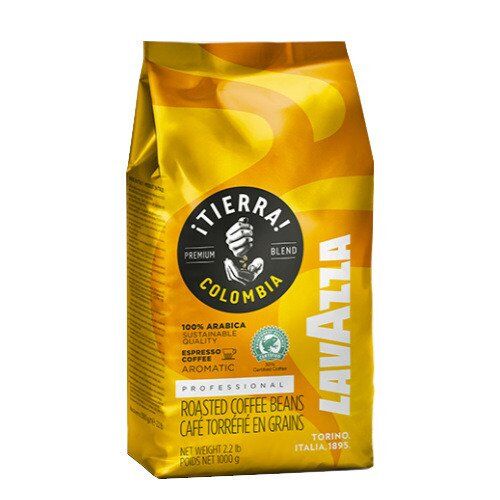 Kawa ziarnista LAVAZZA TIERRA COLOMBIA 1KG