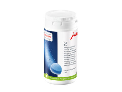 Trójfazowe tabletki czyszczące JURA 25 SZT.