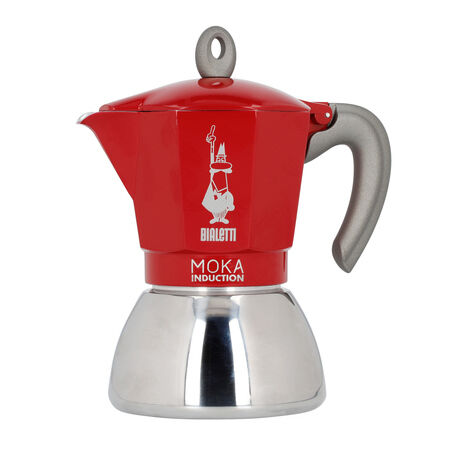 Bialetti New Moka Induction 6tz Czerwona