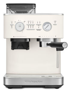 Ekspres kolbowy z młynkiem KitchenAid - porcelanowy (5KES6551EPL)