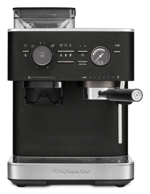 Ekspres kolbowy z młynkiem KitchenAid - żeliwny (5413184802479)