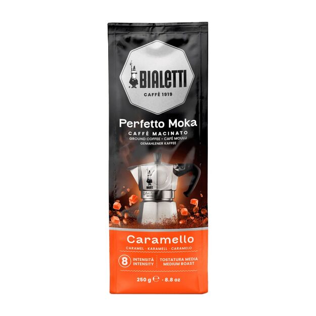 Kawa mielona Bialetti  Perfetto Moka Carmello 250g