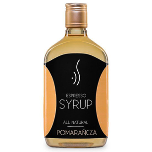 SYROP DO KAWY | ESPRESSO SYRUP | smak pomarańcza 500 ml