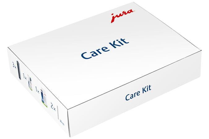 JURA CARE KIT V3 (3x filtr do wody + 1x granulki czyszczące + 1x tabletki do czyszczenia + 2x wężyk do mleka)