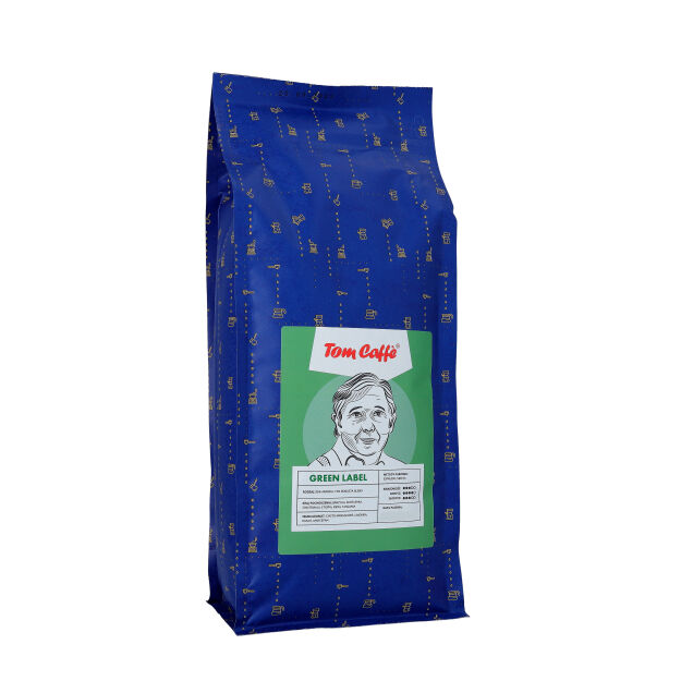 TOM CAFFE GREEN LABEL 1 KG