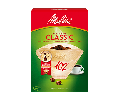 Filtry papierowe Melitta® Classic 102 - 80 sztuk