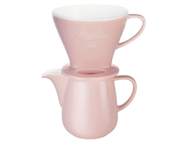 Zestaw do parzenia kawy typu Pour Over Melitta®- Różowy