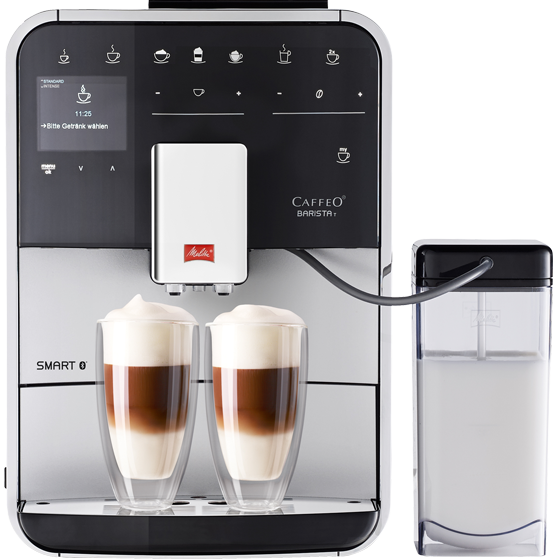 Melitta® Barista T Smart® srebrno-czarny F83/0-101 • 3 KG KAWY GRATIS