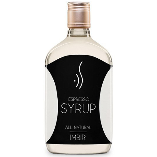 SYROP DO KAWY | ESPRESSO SYRUP | smak imbir 500 ml