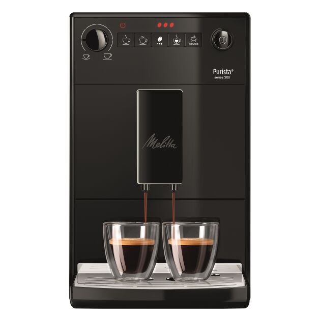 Melitta® Purista® pure black F23/0-002 + 1kg kawy GRATIS