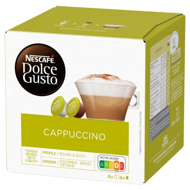 Kapsułki Nescafé Dolce Gusto Cappuccino 16 sztuk