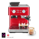 Ekspres kolbowy z młynkiem KitchenAid - czerwony karmelek (5KES6551ECA) - 7