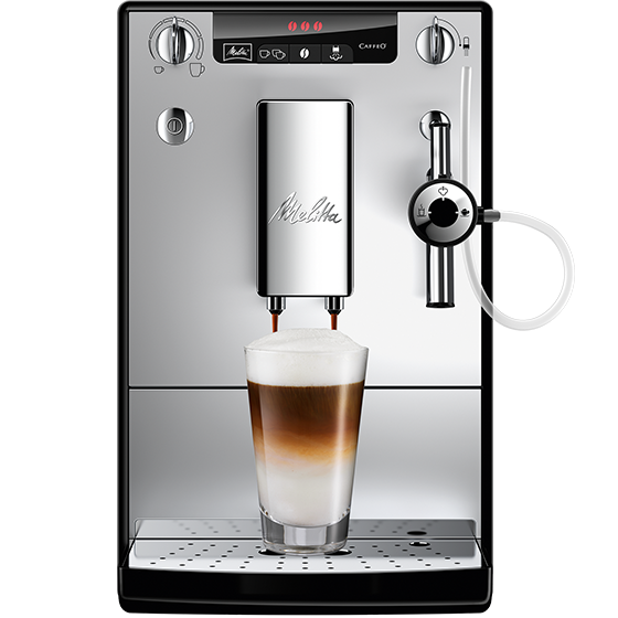 Melitta® Solo® & Perfect Milk srebrno-czarny E957-203
