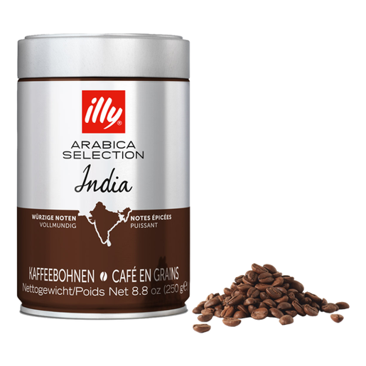 Kawa ziarnista ILLY INDIA 250G