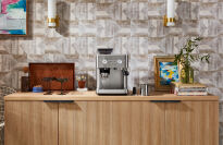 Ekspres kolbowy z młynkiem KitchenAid - stal nierdzewna (5KES6551ESX) - 5