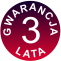 Gwarancja 3 lata